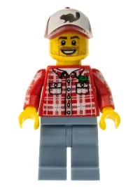 LEGO Lumberjack, Series 5 (Minifigure Only without Stand and Accessories) minifigure