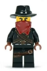 LEGO Bandit, Series 6 (Minifigure Only without Stand and Accessories) minifigure