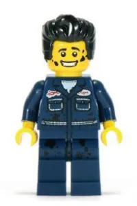 LEGO Mechanic, Series 6 (Minifigure Only without Stand and Accessories) minifigure