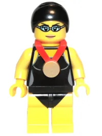 LEGO Swimming Champion, Series 7 (Minifigure Only without Stand and Accessories) minifigure