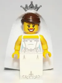LEGO Bride, Series 7 (Minifigure Only without Stand and Accessories) minifigure