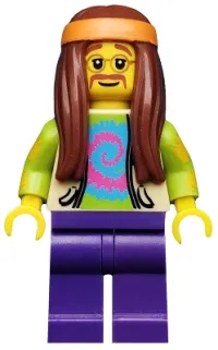 LEGO Hippie, Series 7 (Minifigure Only without Stand and Accessories) minifigure