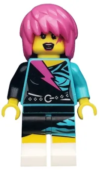 LEGO Rocker Girl, Series 7 (Minifigure Only without Stand and Accessories) minifigure