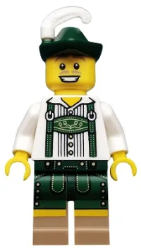 LEGO Lederhosen Guy, Series 8 (Minifigure Only without Stand and Accessories) minifigure