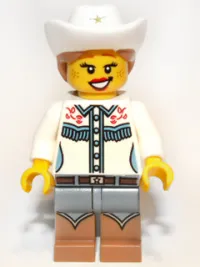 LEGO Cowgirl, Series 8 (Minifigure Only without Stand and Accessories) minifigure