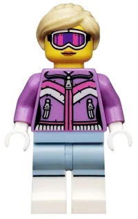LEGO Downhill Skier, Series 8 (Minifigure Only without Stand and Accessories) minifigure