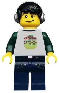 LEGO DJ, Series 8 (Minifigure Only without Stand and Accessories) minifigure