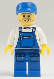 LEGO Plumber, Series 9 (Minifigure Only without Stand and Accessories) minifigure