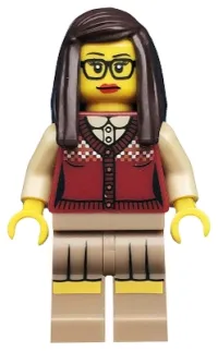LEGO Librarian, Series 10 (Minifigure Only without Stand and Accessories) minifigure