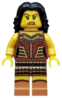 LEGO Warrior Woman, Series 10 (Minifigure Only without Stand and Accessories) minifigure