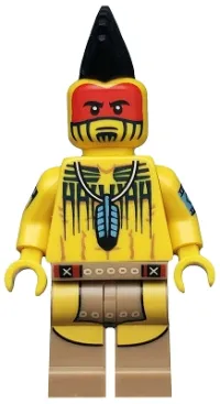 LEGO Tomahawk Warrior, Series 10 (Minifigure Only without Stand and Accessories) minifigure