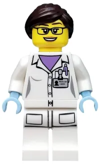 LEGO Scientist, Series 11 (Minifigure Only without Stand and Accessories) minifigure