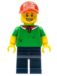 LEGO Pizza Delivery Guy, Series 12 (Minifigure Only without Stand and Accessories) minifigure