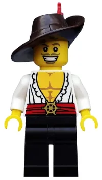 LEGO Swashbuckler, Series 12 (Minifigure Only without Stand and Accessories) minifigure