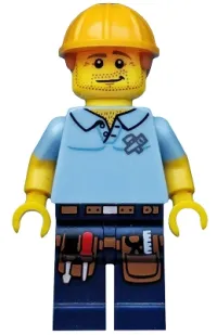 LEGO Carpenter, Series 13 (Minifigure Only without Stand and Accessories) minifigure