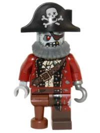 LEGO Zombie Pirate, Series 14 (Minifigure Only without Stand and Accessories) minifigure