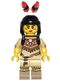 LEGO Tribal Woman, Series 15 (Minifigure Only without Stand and Accessories) minifigure