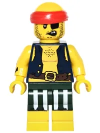 LEGO Scallywag Pirate, Series 16 (Minifigure Only without Stand and Accessories) minifigure