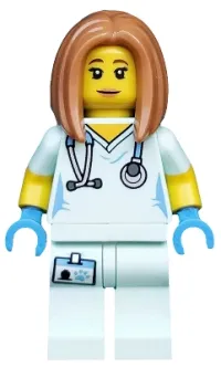 LEGO Veterinarian, Series 17 (Minifigure Only without Stand and Accessories) minifigure