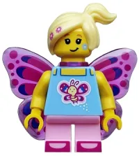 LEGO Butterfly Girl, Series 17 (Minifigure Only without Stand and Accessories) minifigure