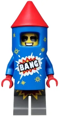 LEGO Firework Guy, Series 18 (Minifigure Only without Stand and Accessories) minifigure