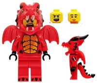 LEGO Dragon Suit Guy, Series 18 (Minifigure Only without Stand and Accessories) minifigure