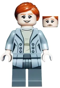 LEGO Claire Dearing, Light Bluish Gray Jacket minifigure
