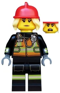 LEGO Fire Fighter, Series 19 (Minifigure Only without Stand and Accessories) minifigure