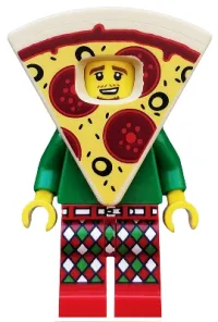 LEGO Pizza Costume Guy, Series 19 (Minifigure Only without Stand and Accessories) minifigure