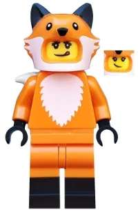 LEGO Fox Costume Girl, Series 19 (Minifigure Only without Stand and Accessories) minifigure