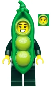 LEGO Peapod Costume Girl, Series 20 (Minifigure Only without Stand and Accessories) minifigure