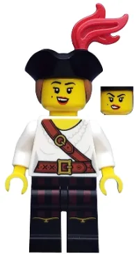 LEGO Pirate Girl, Series 20 (Minifigure Only without Stand and Accessories) minifigure