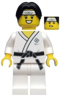 LEGO Martial Arts Boy, Series 20 (Minifigure Only without Stand and Accessories) minifigure
