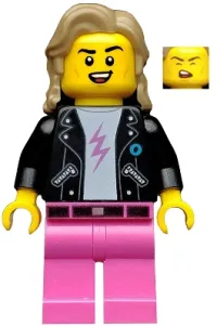 LEGO 80s Musician, Series 20 (Minifigure Only without Stand and Accessories) minifigure