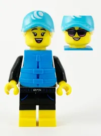 LEGO Paddle Surfer, Series 21 (Minifigure Only without Stand and Accessories) minifigure