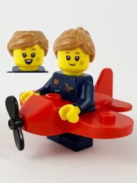 LEGO Airplane Girl, Series 21 (Minifigure Only without Stand and Accessories) minifigure