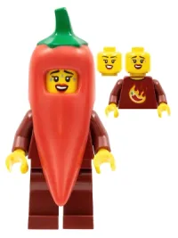 LEGO Chili Costume Fan, Series 22 (Minifigure Only without Stand and Accessories) minifigure