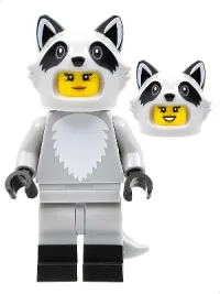 LEGO Raccoon Costume Fan, Series 22 (Minifigure Only without Stand and Accessories) minifigure