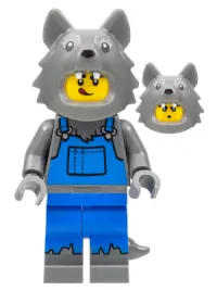 LEGO Wolf Costume, Series 23 (Minifigure Only without Stand and Accessories) minifigure
