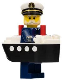 LEGO Ferry Captain, Series 23 (Minifigure Only without Stand and Accessories) minifigure