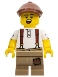 LEGO Newspaper Kid, Series 24 (Minifigure Only without Stand and Accessories) minifigure