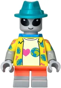 LEGO Alien Tourist, Series 26 (Minifigure Only without Stand and Accessories) minifigure