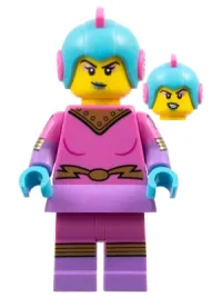 LEGO Retro Space Heroine, Series 26 (Minifigure Only without Stand and Accessories) minifigure