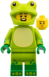 LEGO Frog Costume Fan, Series 28 (Minifigure Only without Stand and Accessories) minifigure