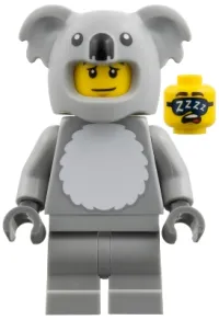 LEGO Koala Costume Fan, Series 28 (Minifigure Only without Stand and Accessories) minifigure
