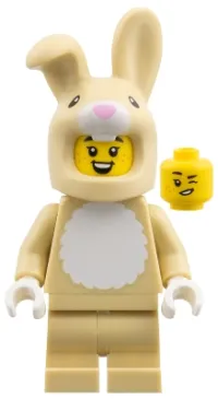 LEGO Bunny Costume Fan, Series 28 (Minifigure Only without Stand and Accessories) minifigure