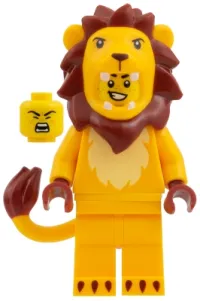 LEGO Lion Costume Fan, Series 28 (Minifigure Only without Stand and Accessories) minifigure