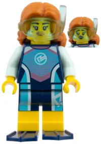 LEGO Marine Biologist, Series 29 (Minifigure Only without Stand and Accessories) minifigure