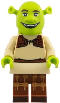 LEGO Shrek, Shrek (Minifigure Only without Stand and Accessories) minifigure