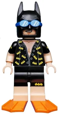 LEGO Vacation Batman, The LEGO Batman Movie, Series 1 (Minifigure Only without Stand and Accessories) minifigure